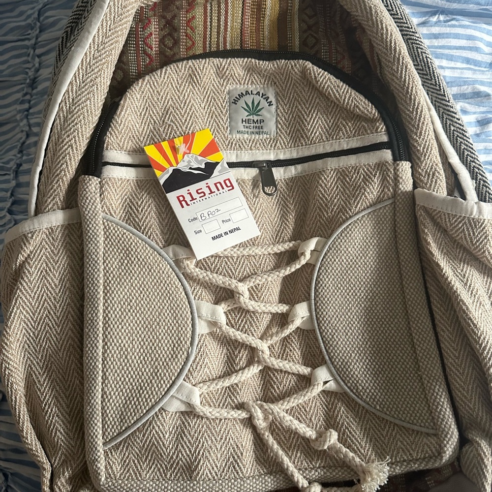 NWT Himalayan Hemp Backpack - Picture 2 of 3